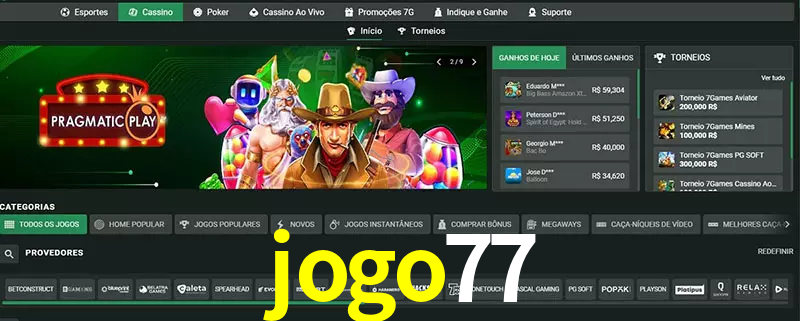 cassino jogo77
